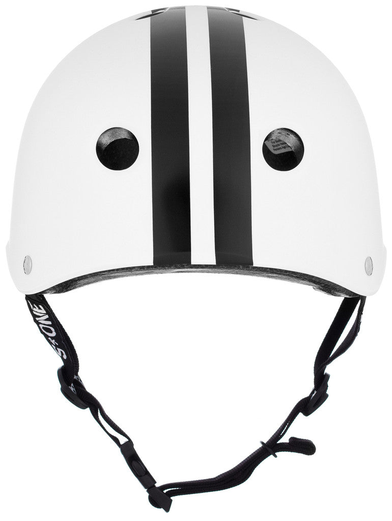 S1 Lifer White w/ Black Stripes