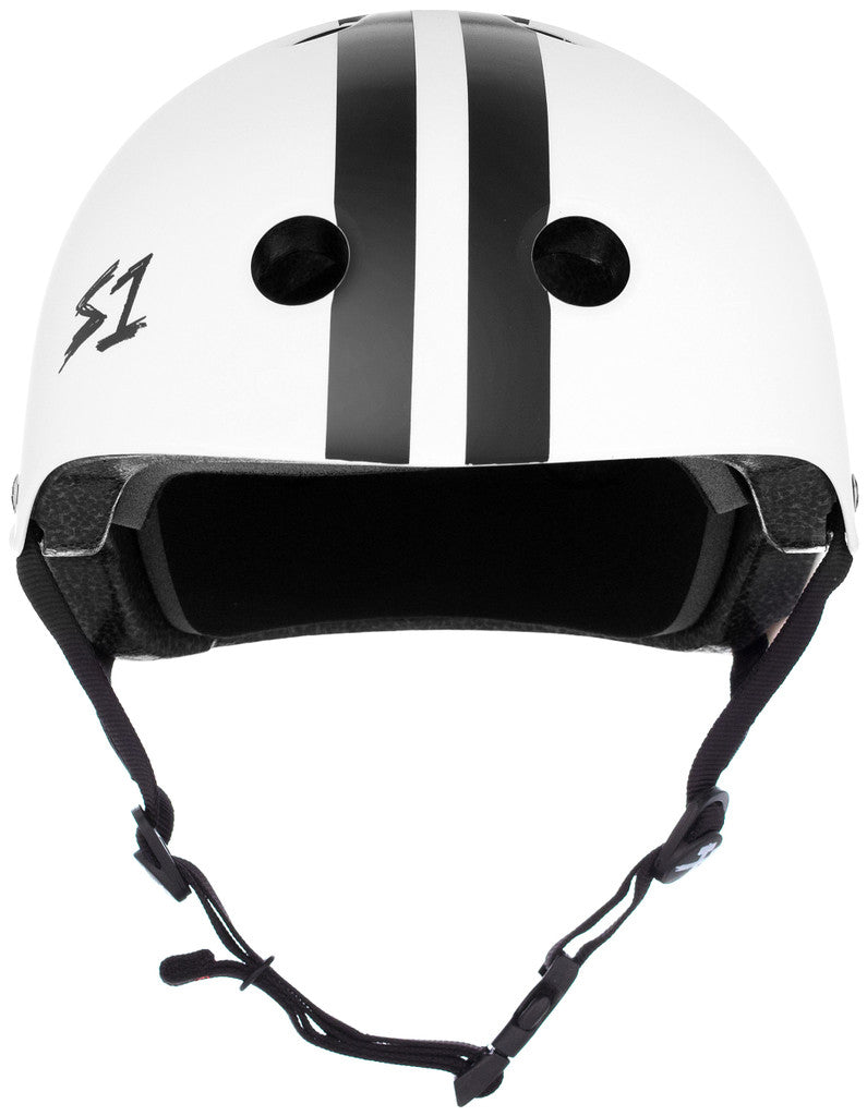S1 Lifer White w/ Black Stripes