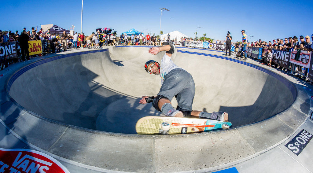 S1 LIFER HELMET - BLACK MATTE W/ RED & GREY STRIPES - EDDIE ELGUERA
