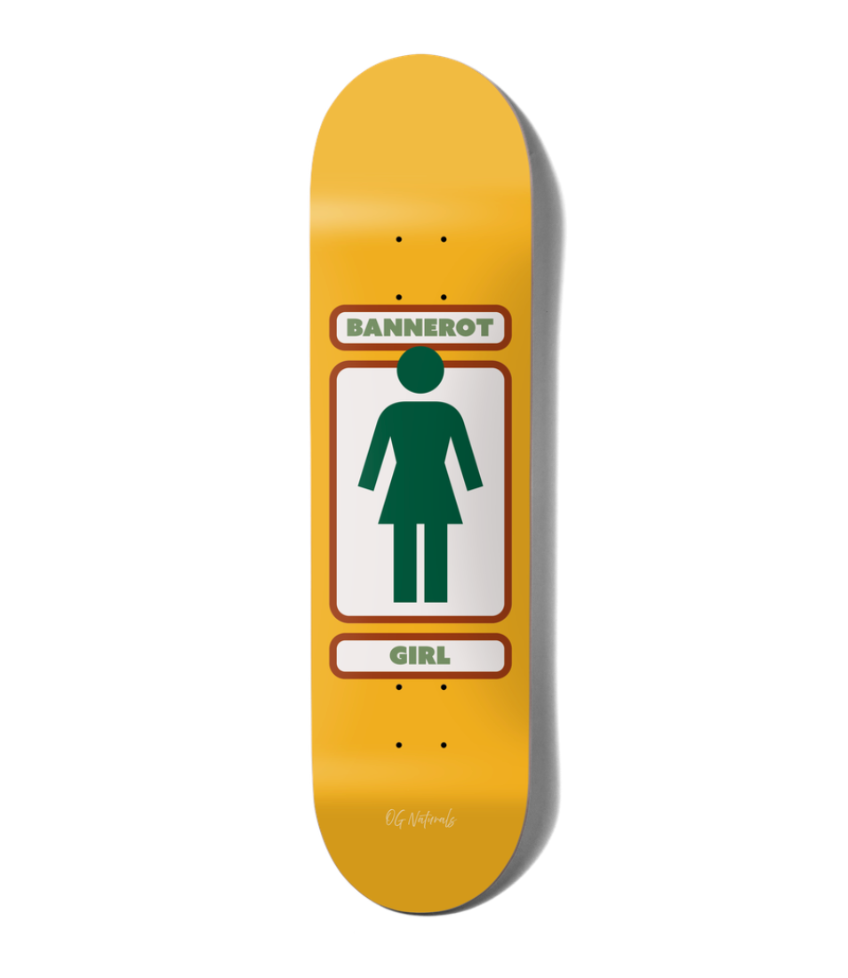 GIRL BANNEROT 93 'TIL OG NATURALS DECK 8.25