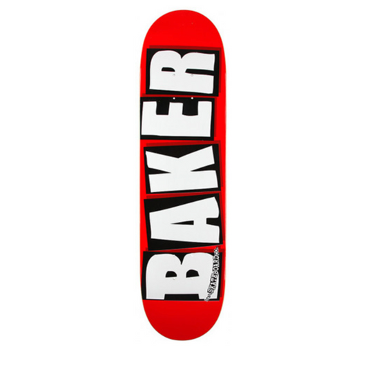 BAKER TEAM BRAND LOGO WHITE DECK 8.00