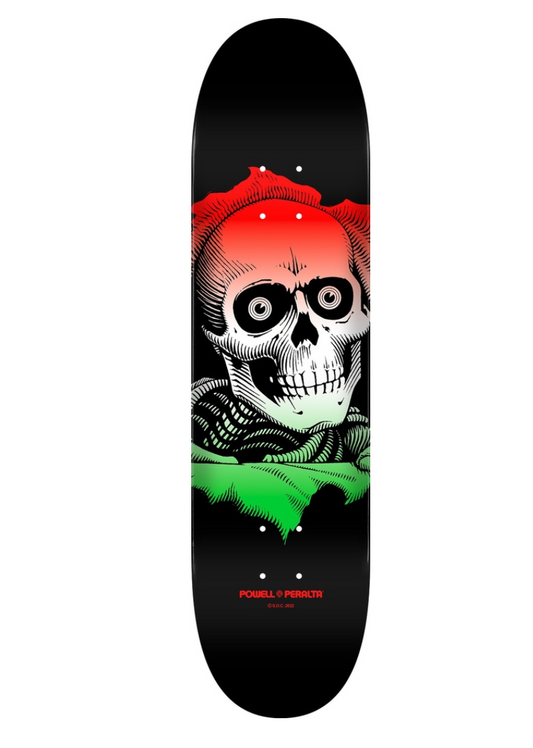 POWELL TEAM RIPPER GREEN FADE DECK 8.0