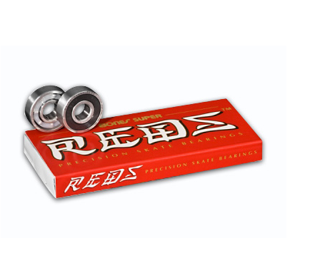 BONES SUPER REDS BEARINGS SINGLE SET