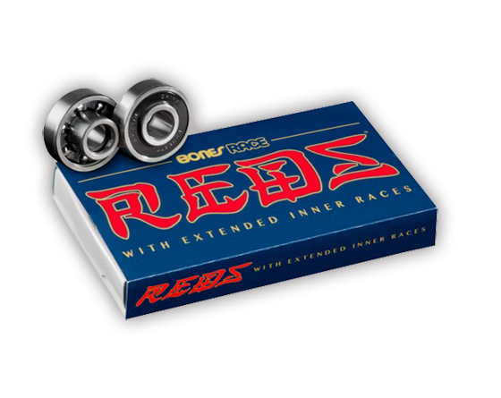 BONES RACE REDS BEARINGS SINGLE SET