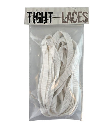 TIGHT LACES FLAT 36" WHITE