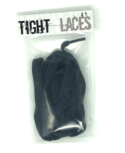 TIGHT LACES FLAT 45" CHARCOAL