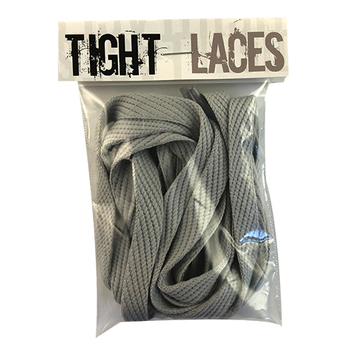 TIGHT LACES FLAT 45" LIGHT GREY