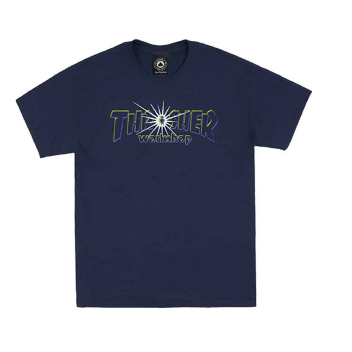 THRASHER X AWS NOVA NAVY SS M