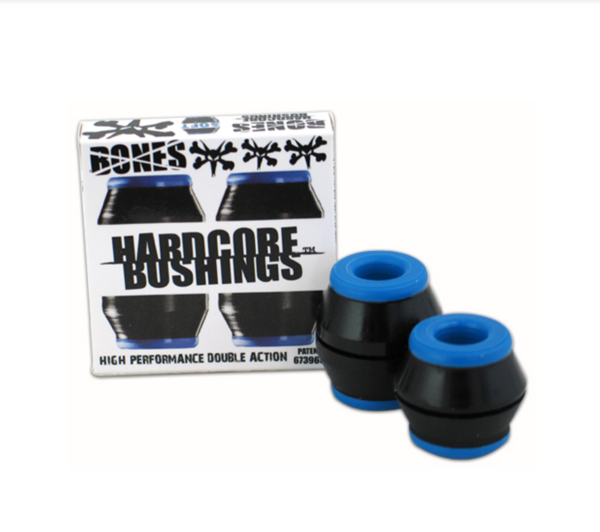 BONES BUSHINGS HARDCORE BLACK SOFT