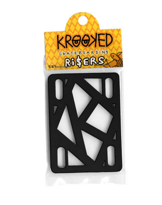 KROOKED 1/4 RISER BLACK