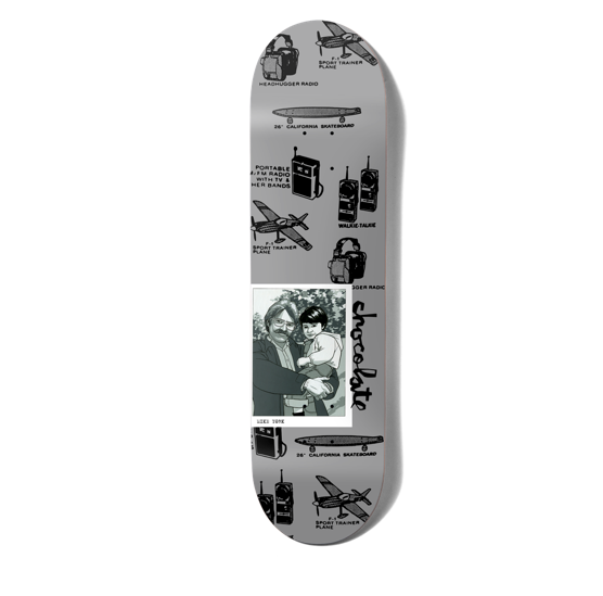 CHOCOLATE MIKE YORK LITTLE KID REMIX REISSUE DECK 7.5