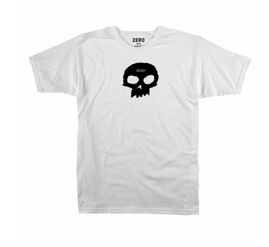 ZERO SINGLE SKULL WHITE SS L