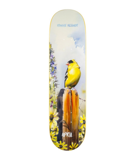 APRIL RONNIE KESSNER GOLD FINCH DECK 8.25