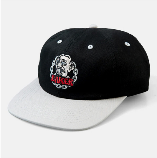 BAKER CHAIN SNAPBACK HAT BLACK