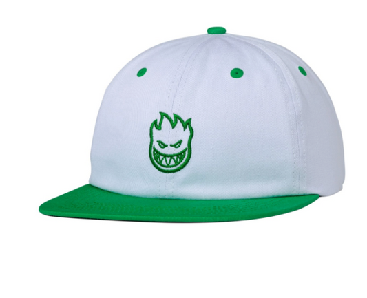 SPITFIRE LIL BIGHEAD STRAPBACK HAT WHITE/GREEN