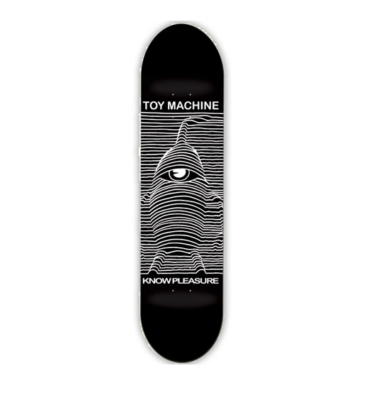 TOY MACHINE TEAM TOY DIVISION DECK 8.00