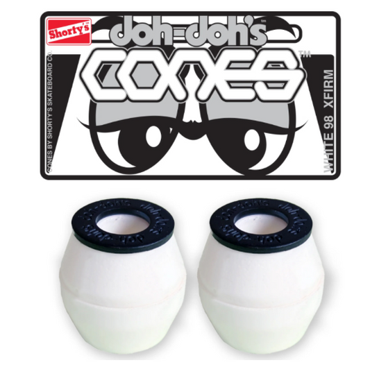 SHORTY'S BUSHINGS DOH DOH'S CONES WHITE 98A XFIRM