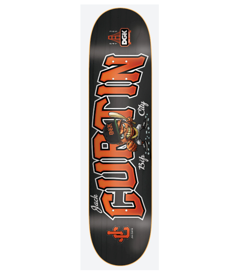 DGK JACK CURTIN BIP CITY DECK 8.06