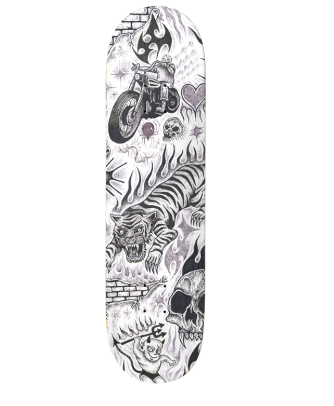 BAKER FIGGY TRYPTIC DECK 8.125