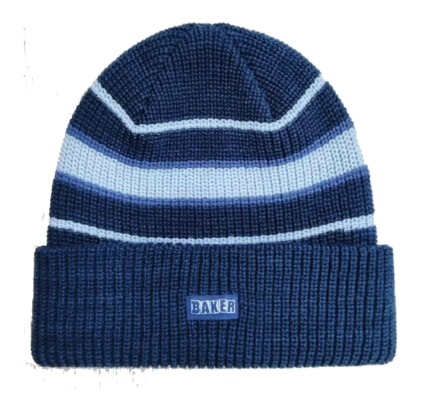 BAKER HASSLER BEANIE NAVY/BLUE