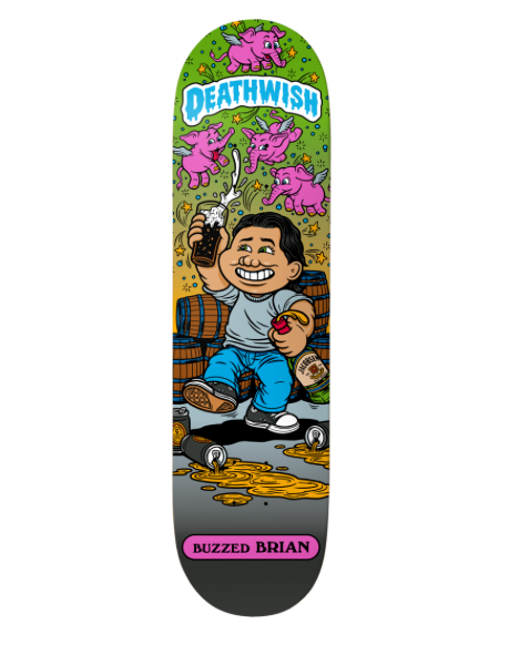 DEATHWISH O'DWYER LOW LIFE KIDS DECK 8.3875