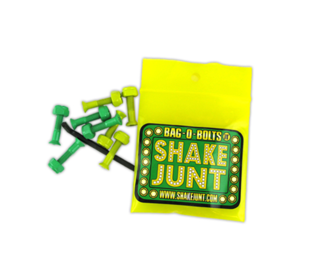 SHAKE JUNT BAG-O-BOLTS ALL GREEN/YELLOW HARDWARE ALLEN 1"