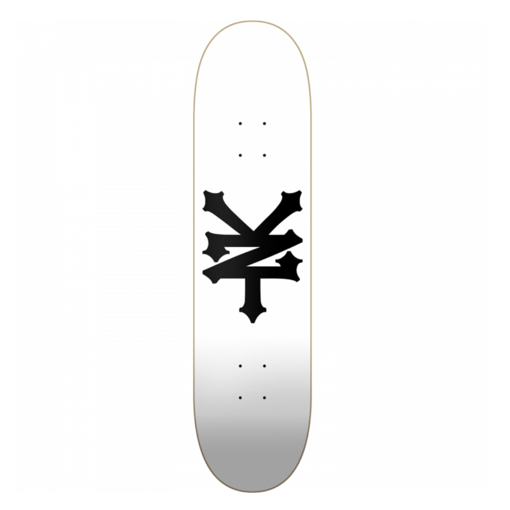 ZOO OG 95 CRACKERJACK DECK-8.12 WHT/BLK