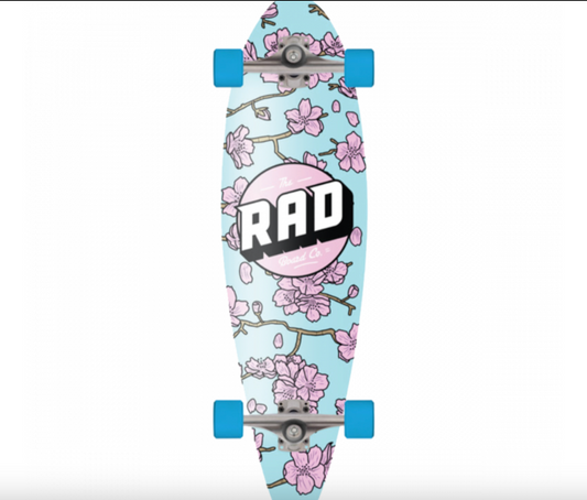 RAD PINTAIL MINI COMP-9X32 CHERRY BLOSSOM BLU/PINK