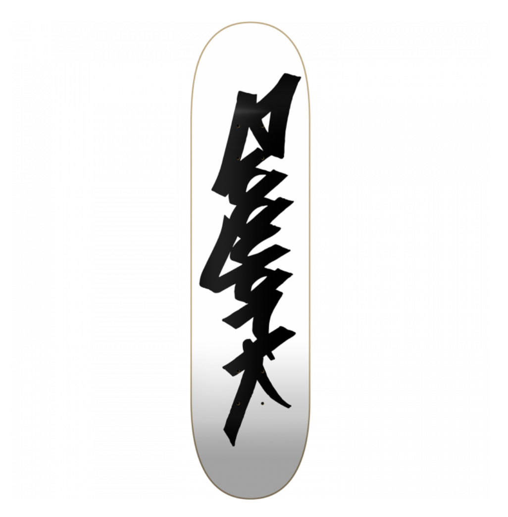 ZOO OG 95 TAG DECK-8.0 WHT/BLK