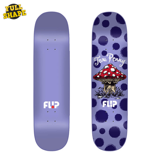 FLIP PENNY DOTS PURPLE DECK 8.375