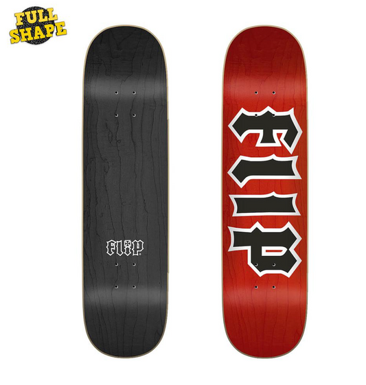 FLIP TEAM CANCELLED RED STAIN DECK 8.0