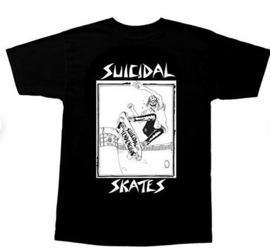 DOGTOWN X SUICIDAL TENDENCIES POOL SKATER BLACK SS S