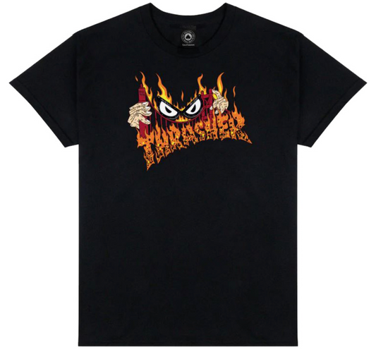 THRASHER SUCKA FREE BY NECKFACE BLACK SS M