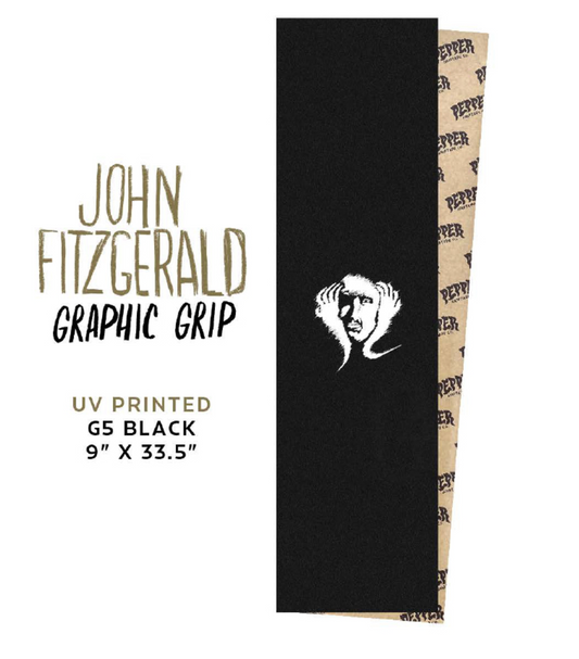 PEPPER G5 JOHN FITZGERALD GRAPHIC GRIPTAPE SHEET 9.00 X 33.50