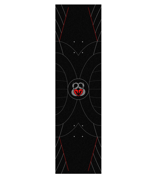 POWELL PERALTA 9" X 33" ANDERSON THEORY MAP BLACK SHEET