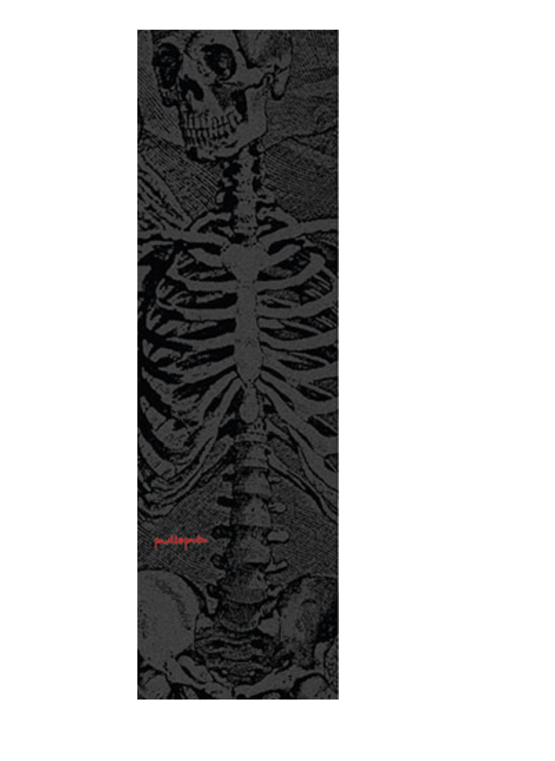 POWELL PERALTA 9" X 33" SKULL & SWORD SKELETON SHEET