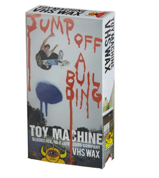 TOY MACHINE CURB WAX JUMP OFF A BUILDING VHS