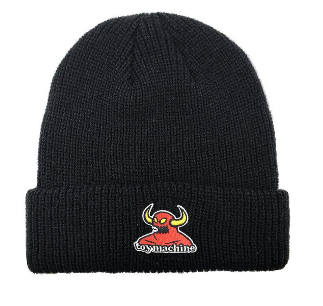 TOY MACHINE MONSTER BEANIE BLACK