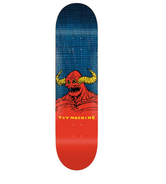 TOY MACHINE TEAM WELCOME TO HELL MONSTER DECK 8.25