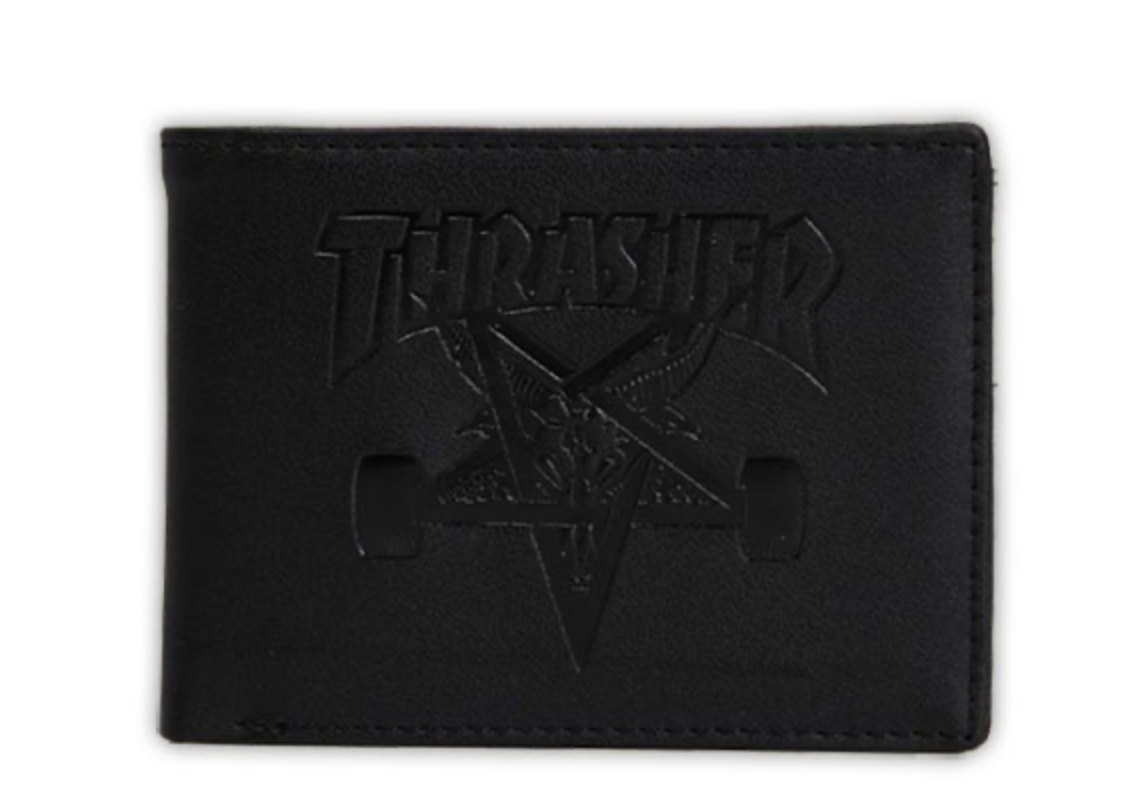 THRASHER SK8 GOAT LEATHER WALLET