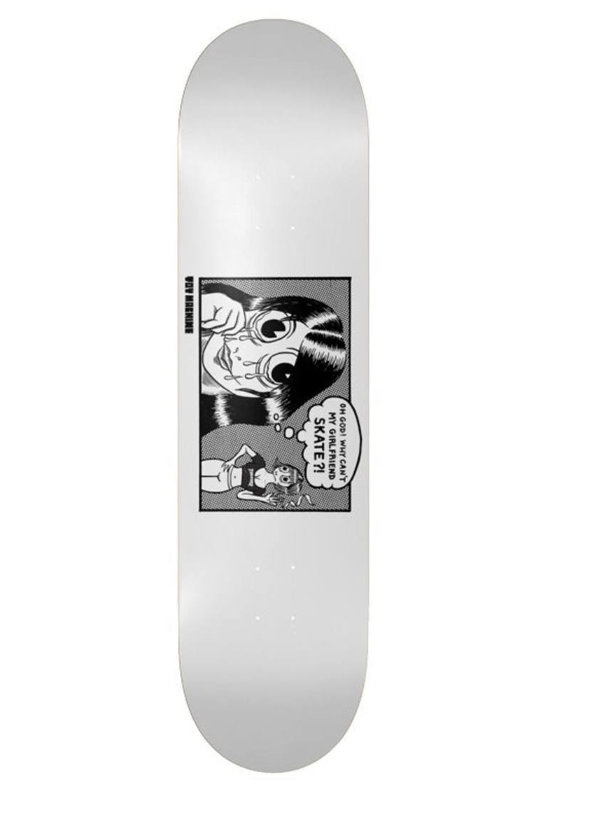 TOY MACHINE X THRASHER GIRLFRIEND DECK 8.25