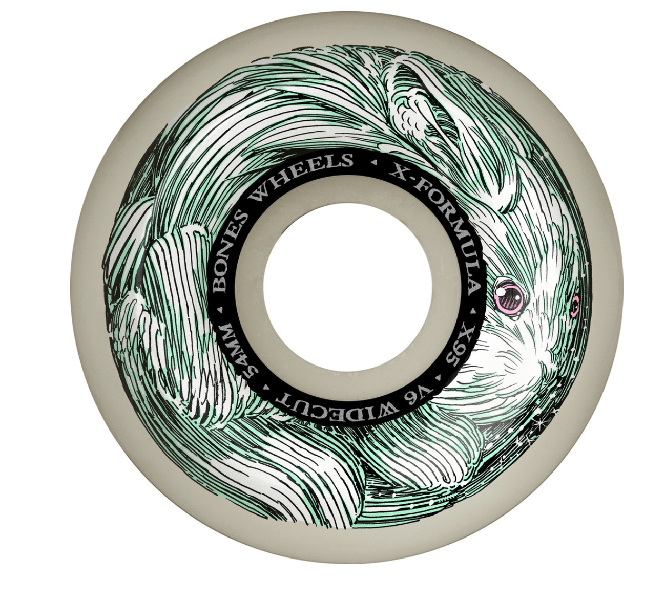 BONES X-FORMULA MONEY BUNNY V6 WIDECUT 54MM 95A (Set of 4)