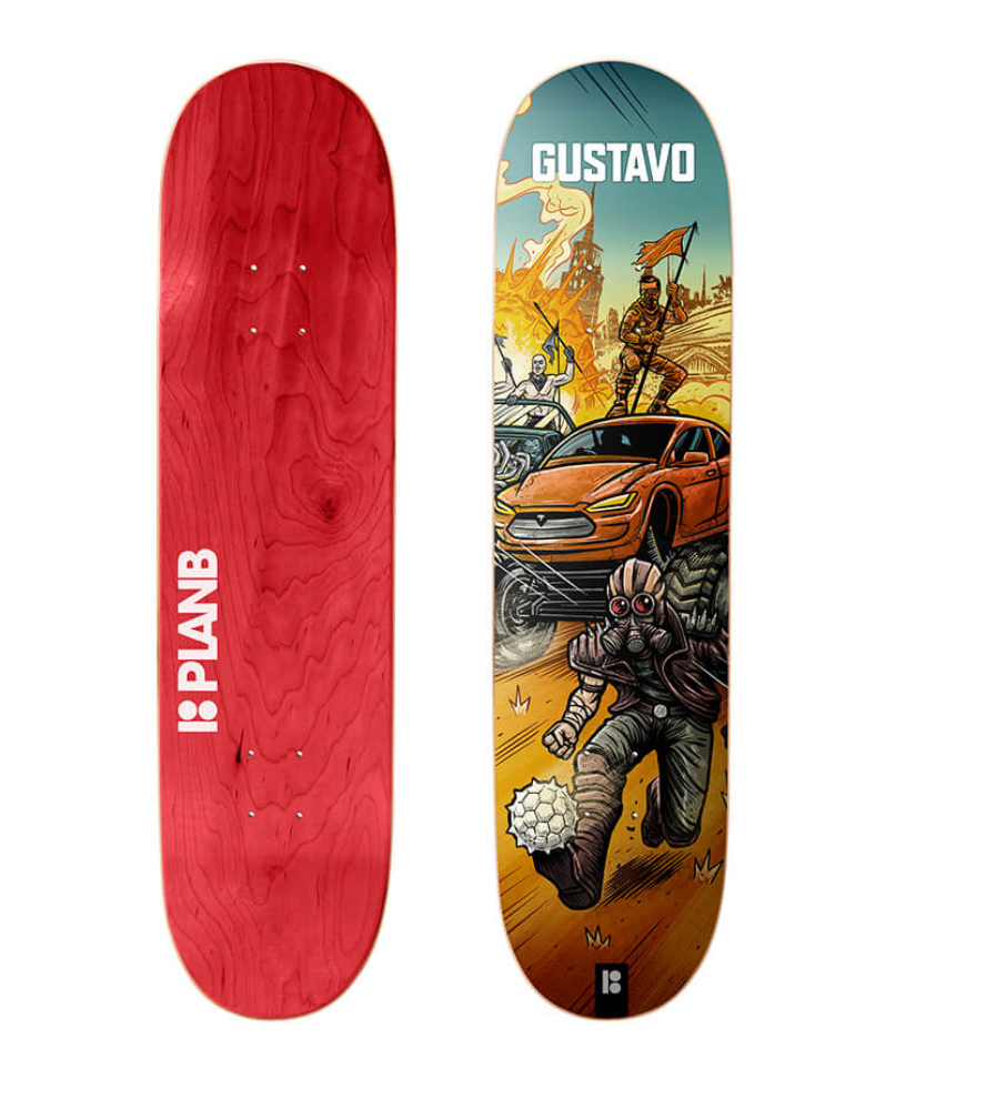 PLAN B GUSTAVO MAD MAX DECK 8.0