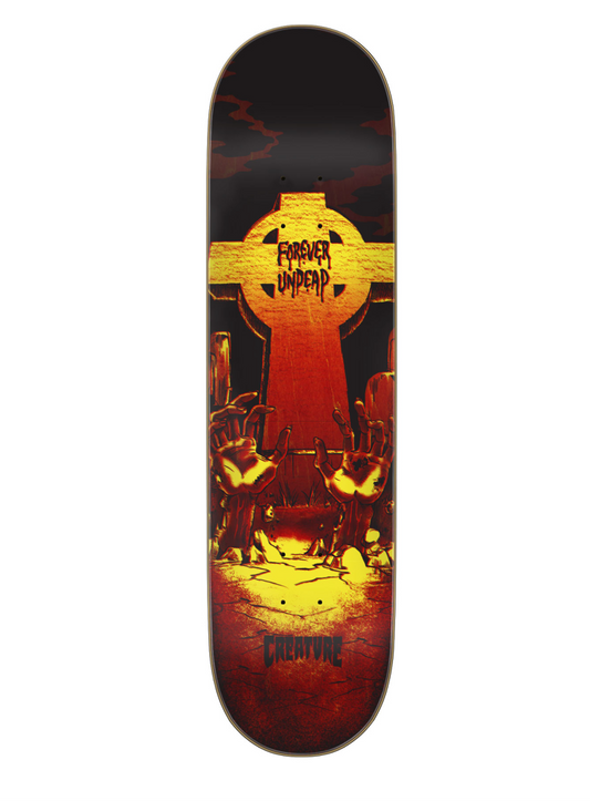 Forever Undead MED 7 Ply Birch Skateboard Deck 8.125in x 31.7in Creature