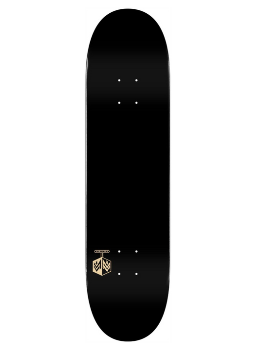 MINI LOGO DETONATOR BLACK DECK 8.0
