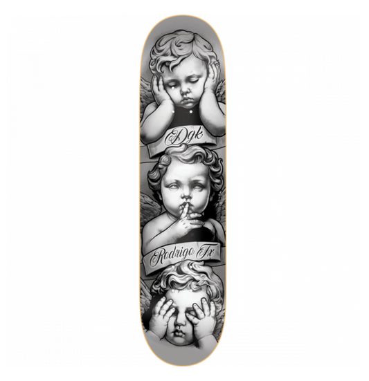 DGK TEIXEIRA SHHHH DECK-8.1 WHITE