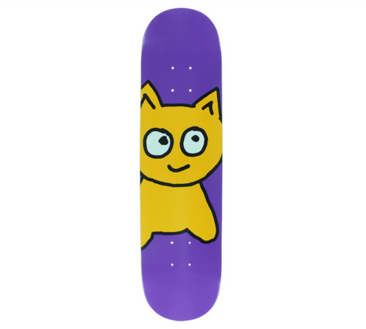 MEOW BIG CAT DECK-7.75 PURPLE
