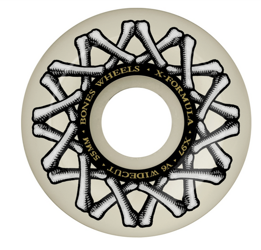 BONES X-FORMULA XF WIDECUT V6 WIDECUT 55MM 97A (Set of 4)