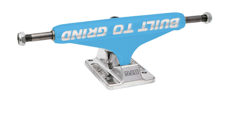 Stage 11 BTG Speed Blue Silver Standard Trucks Independent