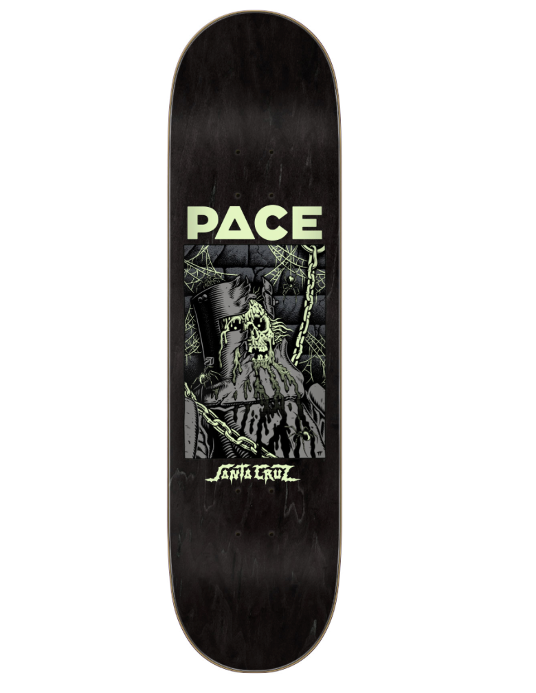 Pace Dungeon VX Deck 8.25in x 31.8in Santa Cruz Decks